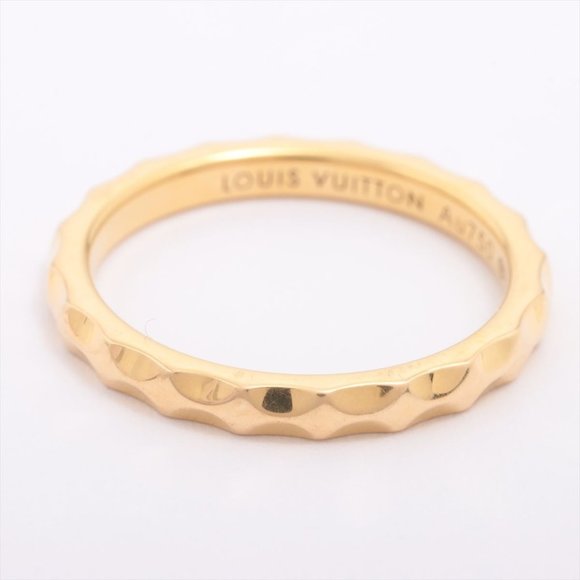 Louis Vuitton Alliance Monogram Infini Ring Yellow Gold - Picture 2 of 8